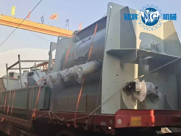 陜西西安定制犁刀混合機成套設備發(fā)貨！